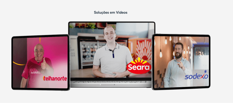 consultoria de vendas e treinamento com multiplos recursos de conteudo